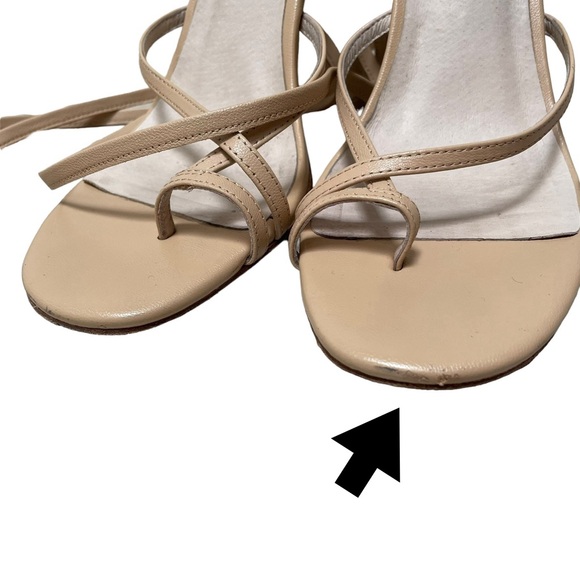 Revolve Raye Anthea Nude Heel Sandals‎ - Picture 6 of 11